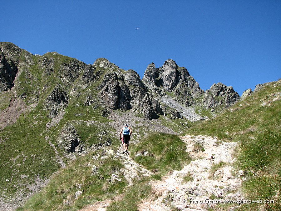 laghiponteranicaraffi 041.jpg - Dal Lago basso saliamo al Lago alto di Ponteranica